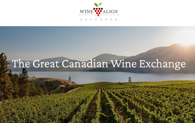 Wine align great canadian wine exchange promo